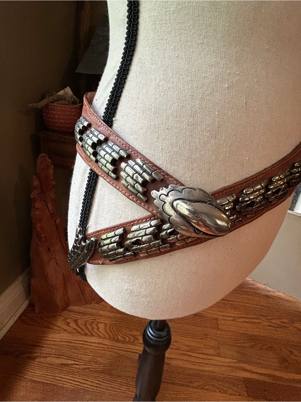Vintage Italian made serpent belt - Picture 3 of 7